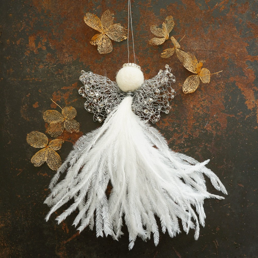 Angel Gardi Medium with Silver Wings