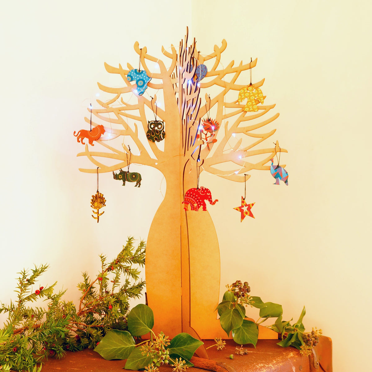 Baobab-style Flat-pack Christmas Tree – Large