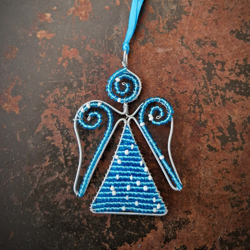Beaded Angel Decoration