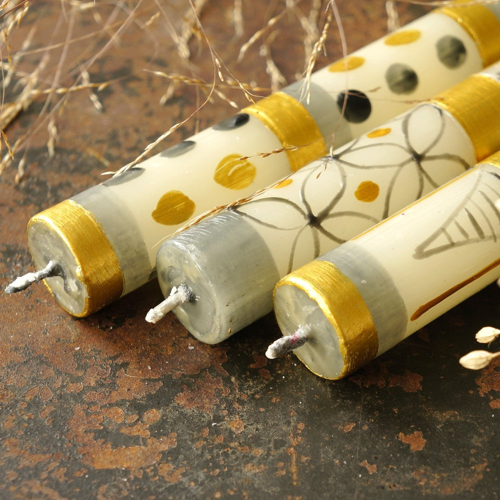 Hand-painted Celebration Candles