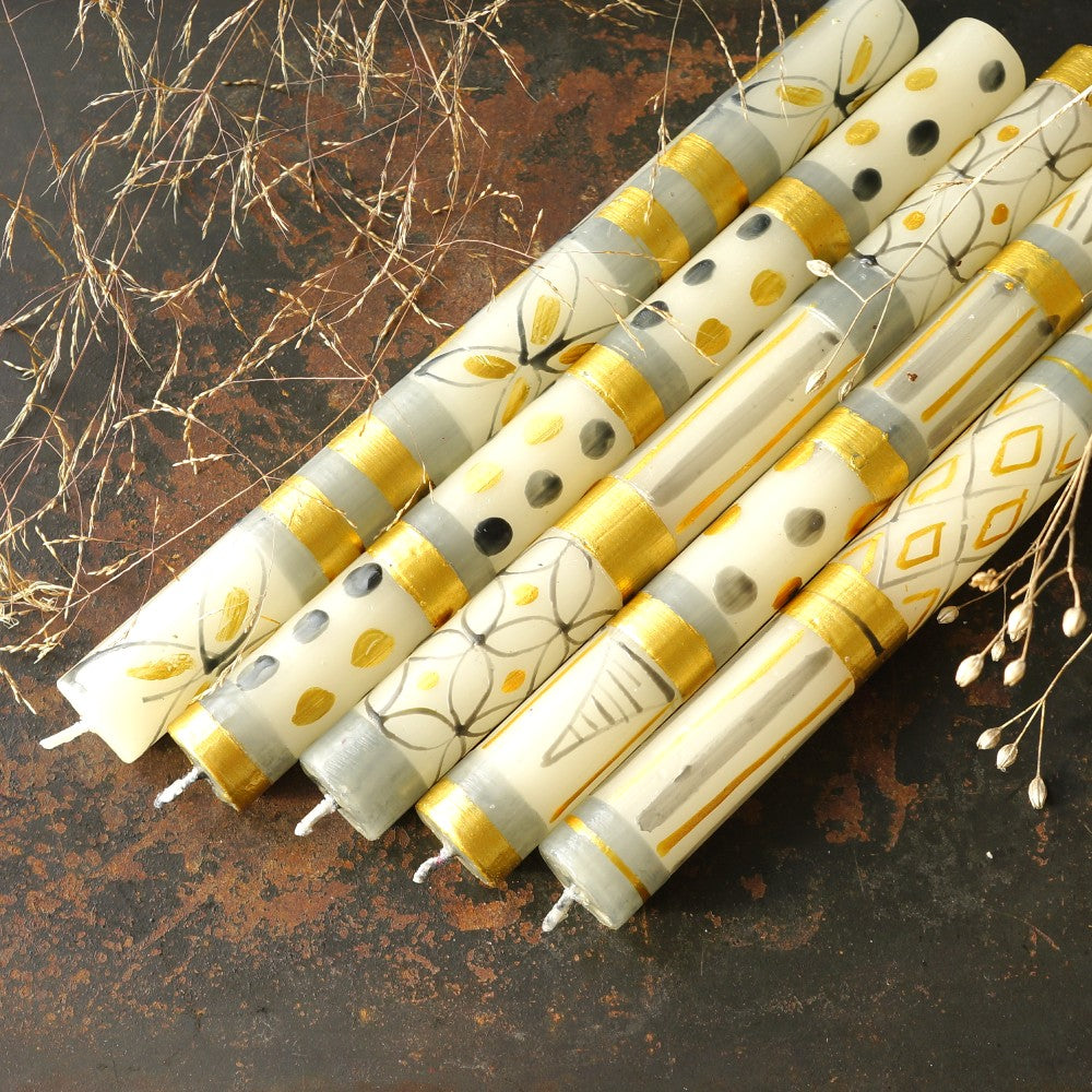 Hand-painted Celebration Candles