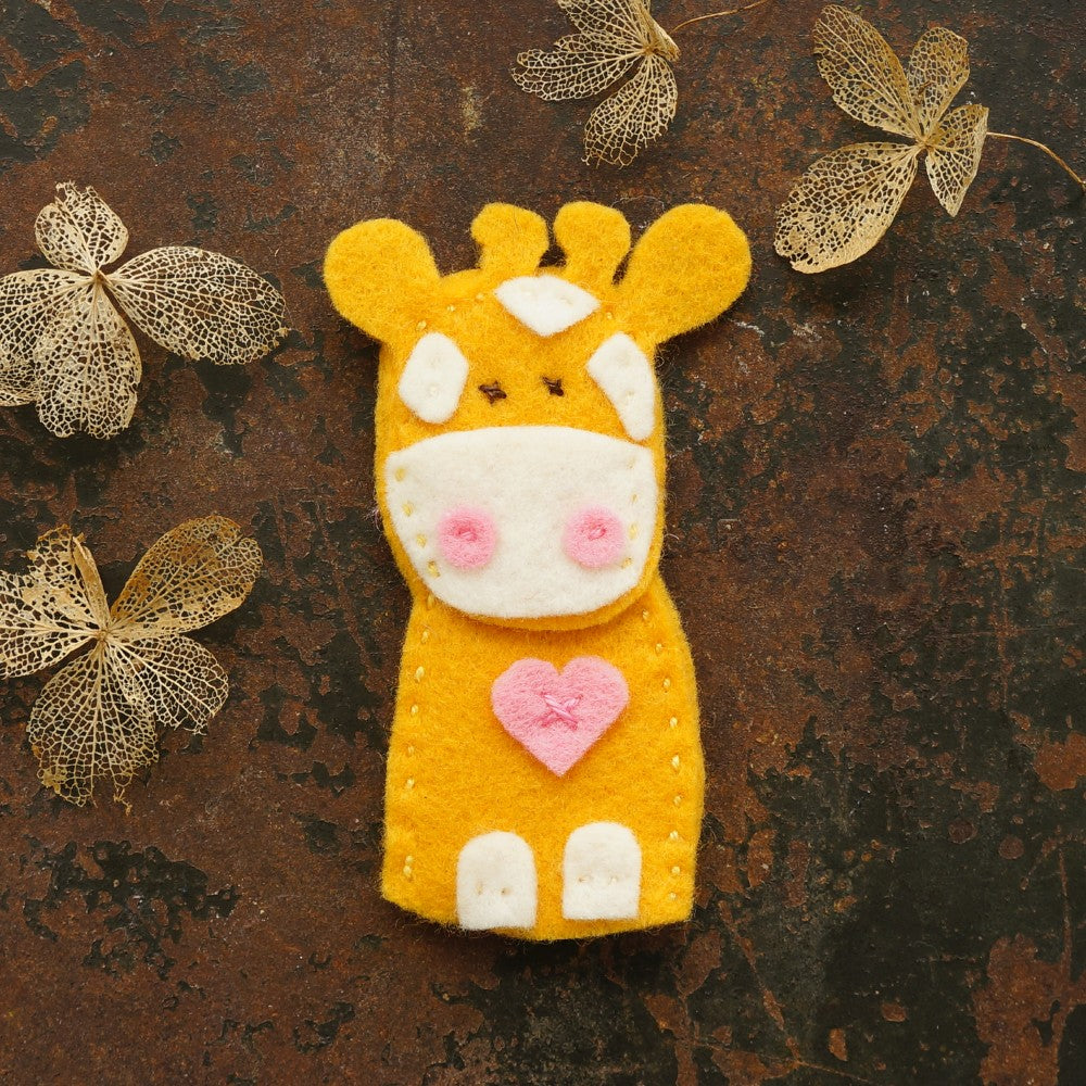 Safari Animal Finger Puppets - Set of 5