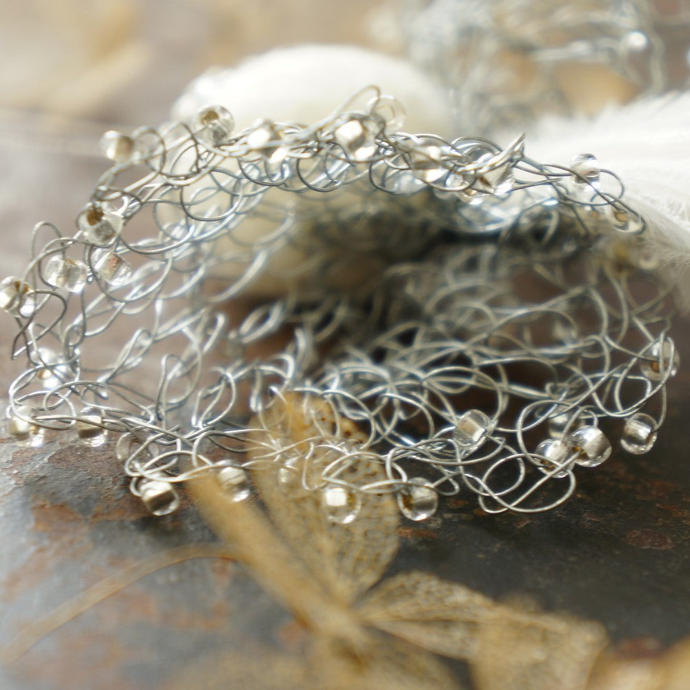Silver Wing Detail on Angel Gardi