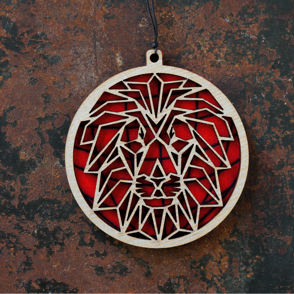 Lion Christmas Decoration