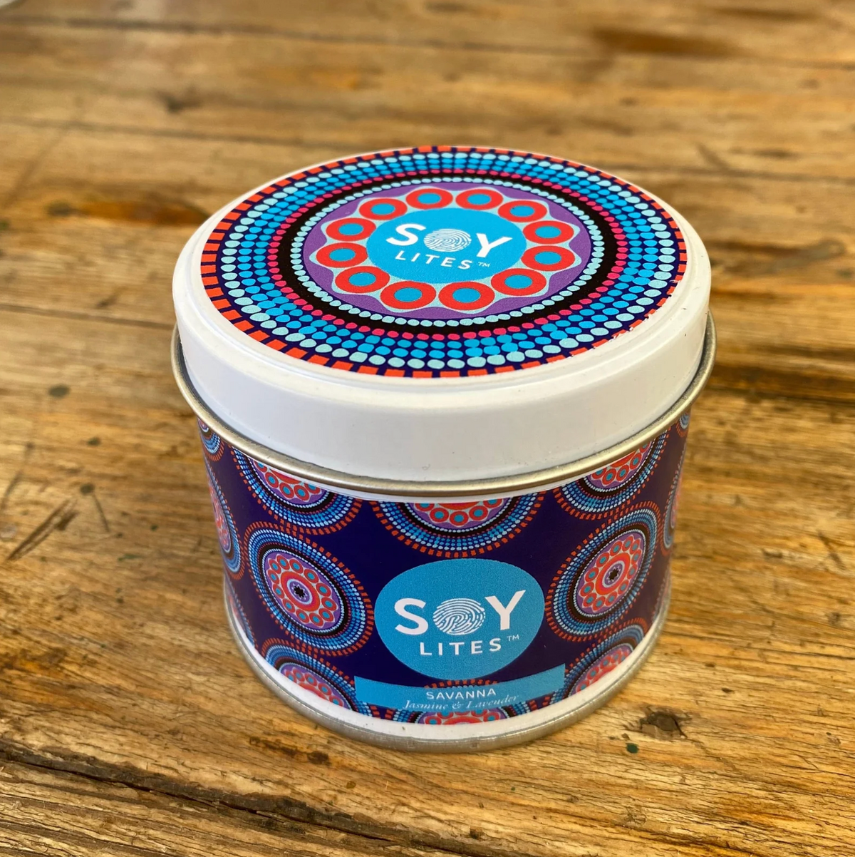 Savanna Soy Candle (200ml) – Jasmine & Lavender