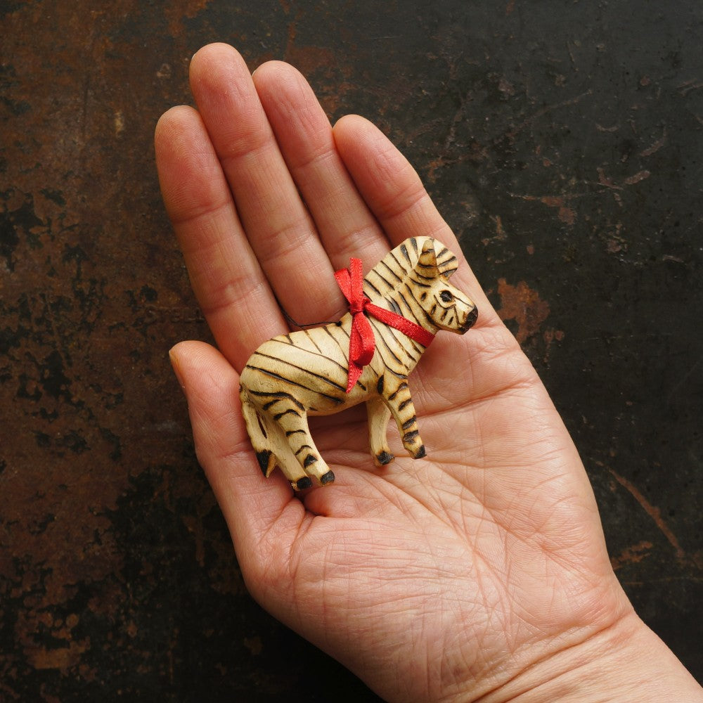 Handcarved Zebra